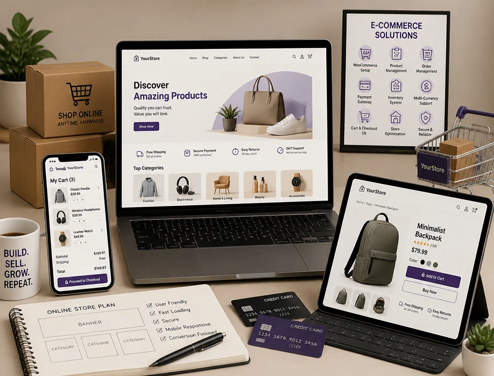 eCommerce Course Pakistan — WooCommerce WordPress Online Store