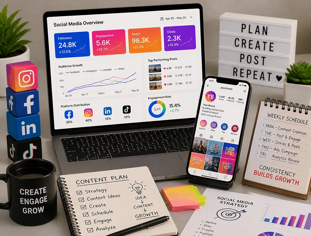Social Media Marketing Course Pakistan — Facebook Instagram TikTok